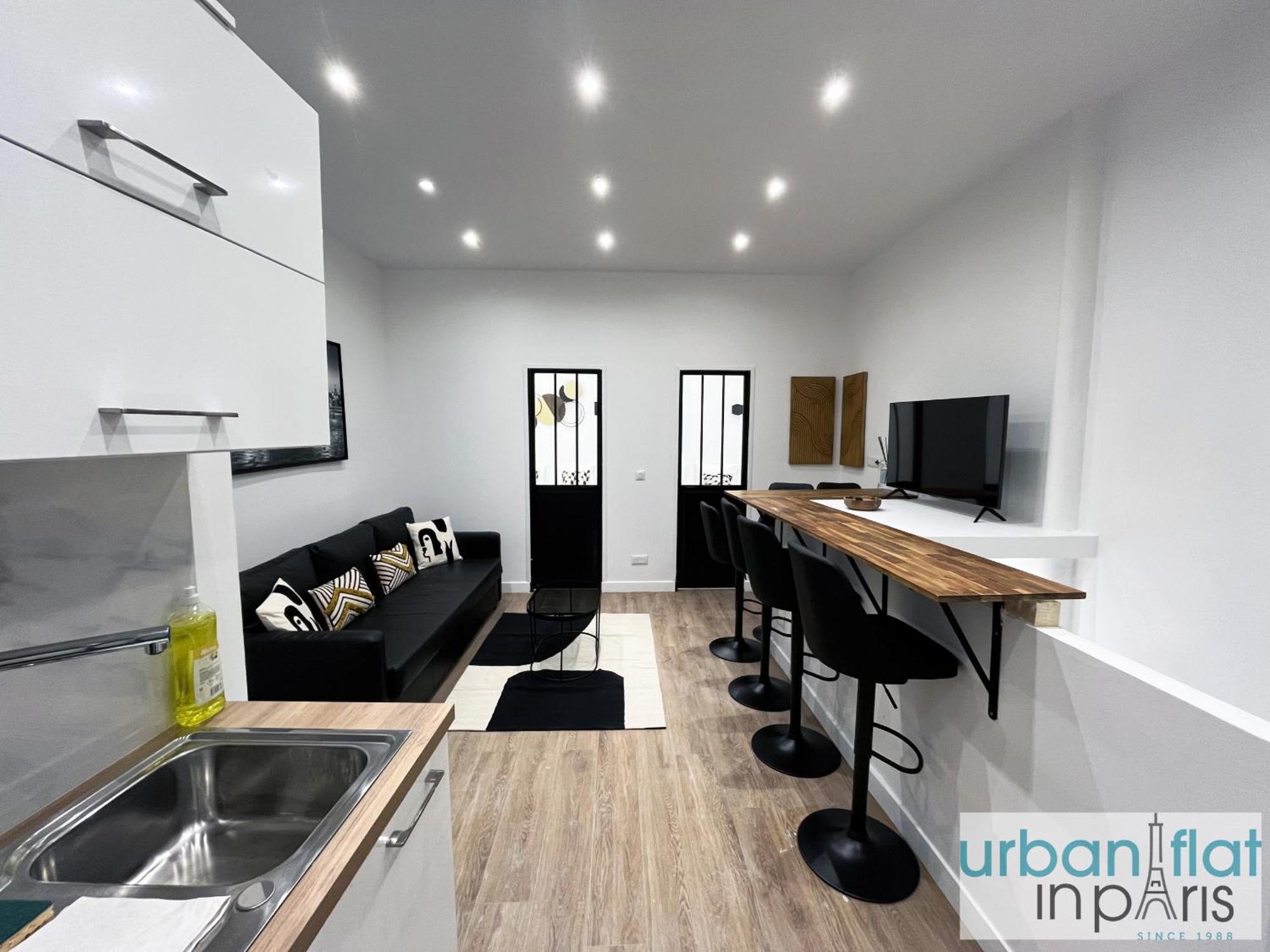 Urban Flat 01 - Charming 2 Bedroom Flat In Montorgueil Paris Eksteriør bilde